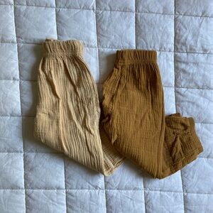 Cotton Gauze Bloomer pant - cotton toddler pant bundle